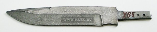 Клинок Гюрза (сталь ХВ5, ковка, травление)