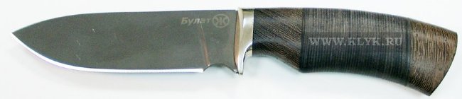 Нож Бобр (литой булат, венге, кожа)