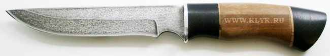 Нож Юрга (алмазная сталь, граб, орех)